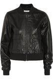 Super Barry Women Bomber Leather Jackets