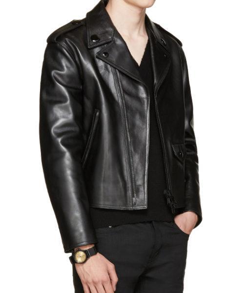 Super Benzi Men Biker Leather Jackets