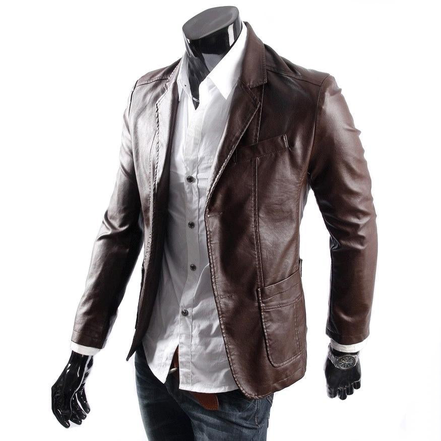 Super Bernewa Men Leather Coats