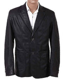 Super Finto Men Leather Blazers