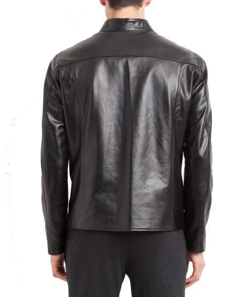 Super Givenchy Men Classic Leather Jacket