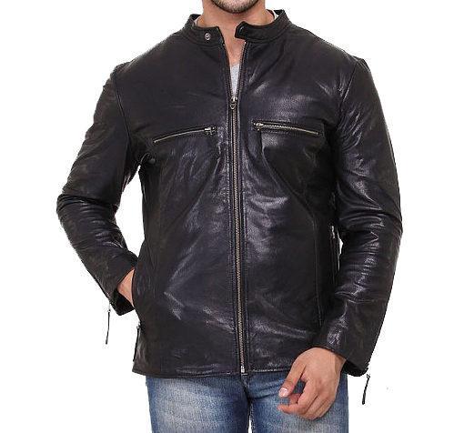 Super Kisher Men Classic Leather Jackets