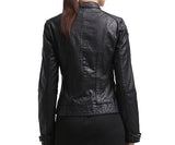 Super Maze Women Classic Leather Jackets