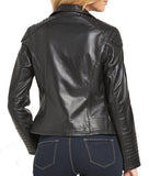 Women Biker Leather Jackets: Venson