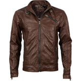 Men Biker Leather Jackets: Yern