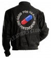 STYLISH BLACK AKIRA KANEDA CAPSULE SLIMFIT BIKER LEATHER JACKET