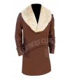 ANCHORMAN 2 (THE LEGEND CONTINUES) MOVIE WILL FERRELL (RON BURGUNDY) LEATHER JACKET