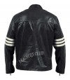BLACK LOGANS LEATHER JACKET