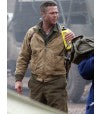 HOLLYWOOD STAR BRAD PITT FILM 'FURY' BOMBER JACKET
