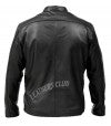 CAFE RACER BASIC LEATHER JACKET