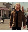 CHRIS HEMSWORTH BROWN THOR MOVIE LEATHER JACKET