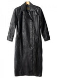 GAMBIT LEATHER TRENCH COAT