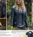 Super Leather Jacket For Natalie De Souza