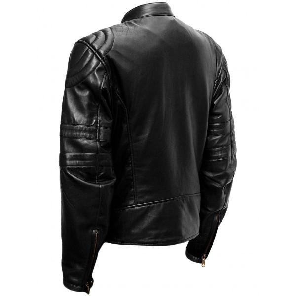 Men's Super Soft Black Sheep Leather Jacket