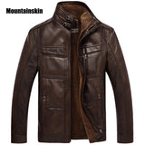 Mountainskin Leather Jacket Men