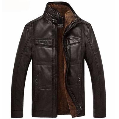 Mountainskin Leather Jacket Men