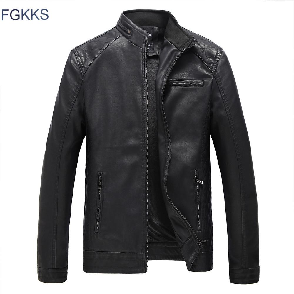 FGKKS Brand Motorcycle Leather Jackets