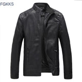 FGKKS Brand Motorcycle Leather Jackets