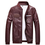 Casual Mens Factory Men's Leather Jacket