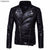 Motorcycle Leather Jacket Men