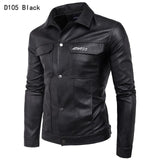 Motorcycle Leather Jacket Men