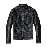 SIMWOOD PU leather jacket men
