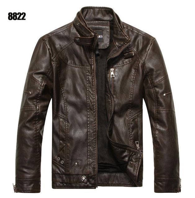 ZOEQO New arrive brand motorcycle leather jacket