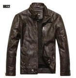 ZOEQO New arrive brand motorcycle leather jacket