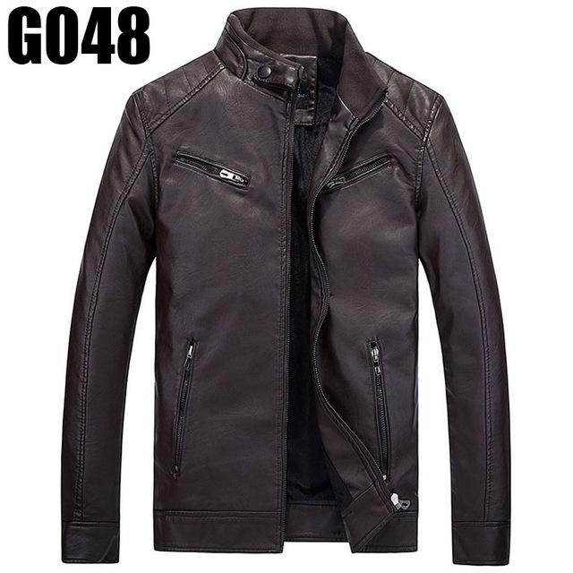 Fall Top Quality Boutique Brand Leather Jacket