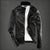 collar fashion casual male cool pu leather jacket