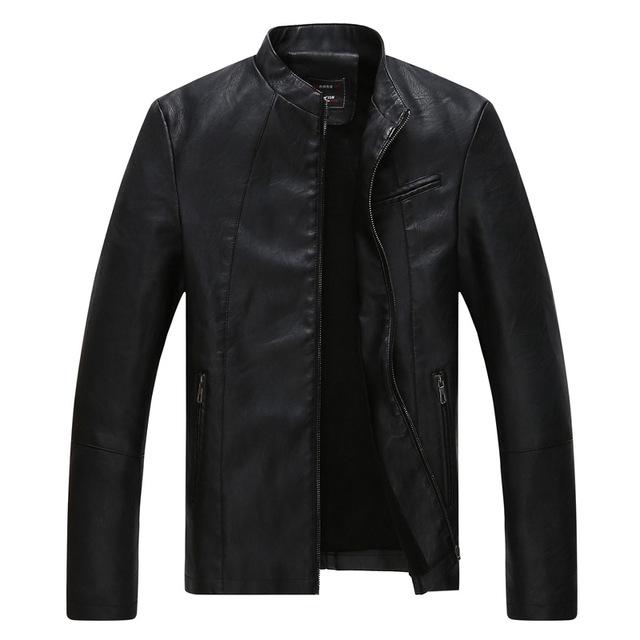 Abnkarwin New Arrival Leather Jackets Men