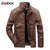 PU Faux Leather Jacket Men Good Quality