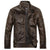 jaqueta de couro masculina Bomber leather jacket