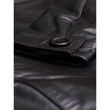 Timeless Black Women Designer Leather Jacket