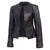 Timeless Black Women Designer Leather Jacket